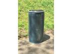 New 77 gallon plastic barrel (Jasper, Ga)