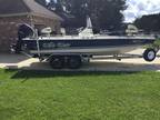 2003 White Water Bayslayer 21 w/ Mercury 200 two stroke.