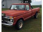 Ford F150 Custom 1977 Snowplow truck