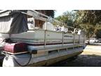 1994 Smoker Craft Pontoon Boat 17' - 25 hp Merc