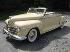 Fun 40's Convertible with all new mechanics, 1948 Plymouth