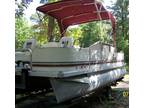 2001 KingFisher Pontoon Boat & Trailer