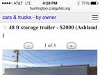 48 ft storage trailer