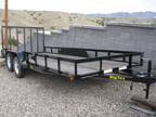 2007 Big Tex 50la-18 flat bed trailer