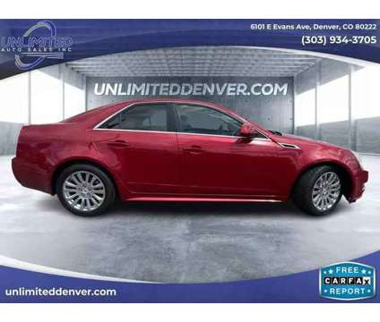 2012 Cadillac CTS for sale is a Red 2012 Cadillac CTS Car for Sale in Denver CO