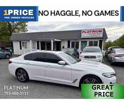 2021 BMW 5 Series for sale is a White 2021 BMW 5-Series Car for Sale in Arlington VA