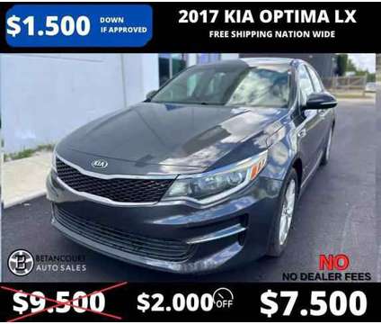 2017 Kia Optima for sale is a Grey 2017 Kia Optima Car for Sale in Miami FL