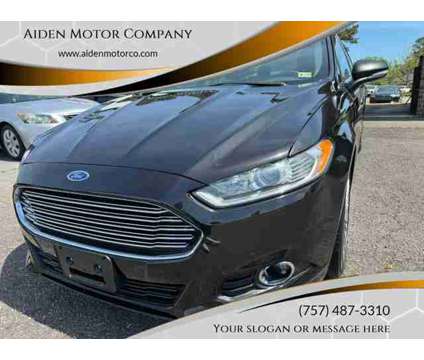 2014 Ford Fusion for sale is a Black 2014 Ford Fusion Car for Sale in Portsmouth VA