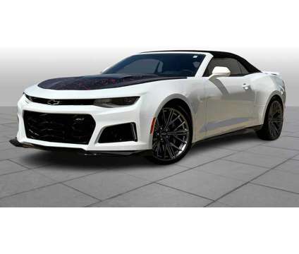 2023UsedChevroletUsedCamaroUsed2dr Conv is a White 2023 Chevrolet Camaro Car for Sale in Tulsa OK