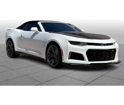 2023UsedChevroletUsedCamaroUsed2dr Conv is a White 2023 Chevrolet Camaro Car for Sale in Tulsa OK