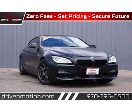 2019 BMW 6 Series for sale is a Black 2019 BMW 6-Series Car for Sale in Greeley CO