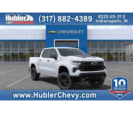 2024NewChevroletNewSilverado 1500 is a White 2024 Chevrolet Silverado 1500 Car for Sale in Indianapolis IN