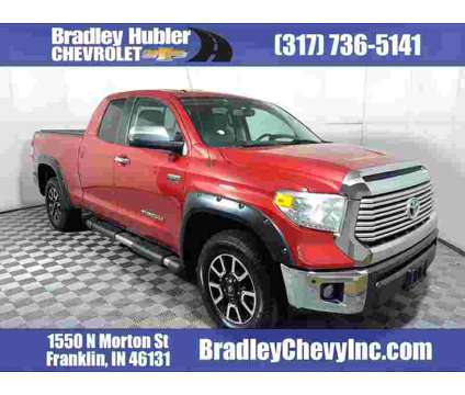 2017UsedToyotaUsedTundraUsedDouble Cab 6.5 Bed 5.7L (Natl) is a Red 2017 Toyota Tundra Car for Sale in Franklin IN