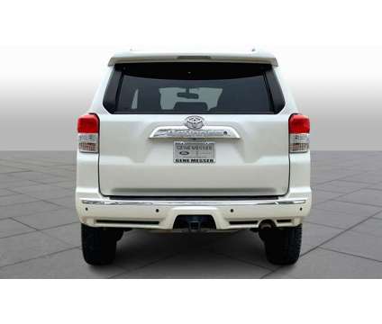 2013UsedToyotaUsed4RunnerUsed4WD 4dr V6 is a White 2013 Toyota 4Runner Car for Sale in Lubbock TX