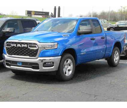 2025NewRamNew1500New4x4 Quad Cab 6 4 Box is a Blue 2025 RAM 1500 Model Car for Sale in Brunswick OH