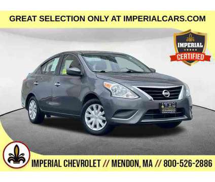 2016UsedNissanUsedVersa is a Grey 2016 Nissan Versa 1.6 Trim Car for Sale in Mendon MA