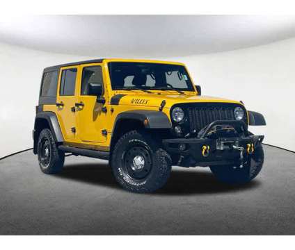2015UsedJeepUsedWrangler UnlimitedUsed4WD 4dr is a Yellow 2015 Jeep Wrangler Unlimited Car for Sale in Mendon MA