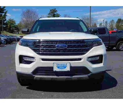 2021UsedFordUsedExplorerUsed4WD is a White 2021 Ford Explorer Car for Sale in Litchfield CT