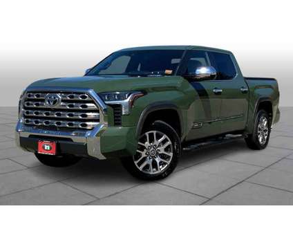 2022UsedToyotaUsedTundraUsedCrewMax 5.5 Bed (GS) is a Green 2022 Toyota Tundra Car for Sale in Saco ME