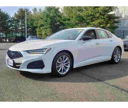 2021UsedAcuraUsedTLXUsedFWD is a Silver, White 2021 Acura TLX Car for Sale in Milford CT
