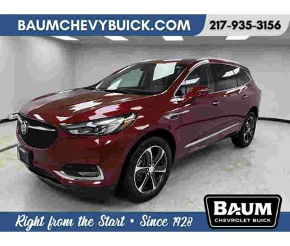 2021UsedBuickUsedEnclaveUsedAWD 4dr is a Red 2021 Buick Enclave Car for Sale in Clinton IL