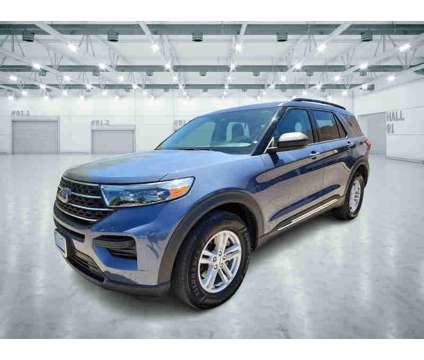 2021UsedFordUsedExplorerUsed4WD is a Blue 2021 Ford Explorer Car for Sale in Pampa TX