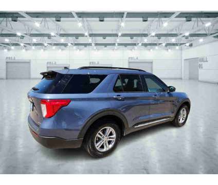 2021UsedFordUsedExplorerUsed4WD is a Blue 2021 Ford Explorer XLT Car for Sale in Pampa TX