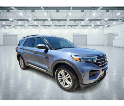 2021UsedFordUsedExplorerUsed4WD is a Blue 2021 Ford Explorer XLT Car for Sale in Pampa TX