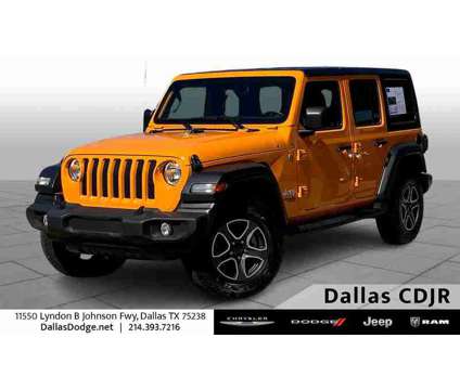 2021UsedJeepUsedWranglerUsed4x4 is a 2021 Jeep Wrangler Car for Sale in Dallas TX