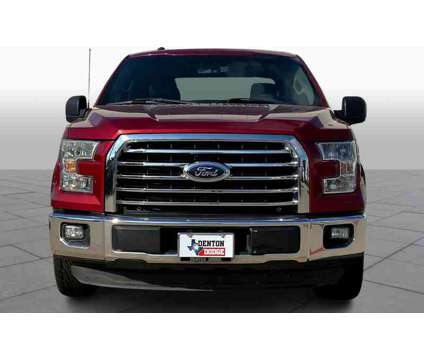 2016UsedFordUsedF-150Used2WD SuperCrew 145 is a Red 2016 Ford F-150 Car for Sale in Denton TX