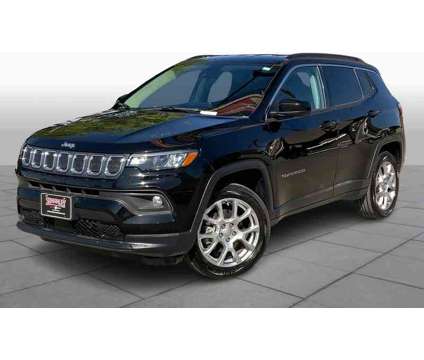 2022UsedJeepUsedCompassUsed4x4 is a Black 2022 Jeep Compass Car for Sale in El Paso TX