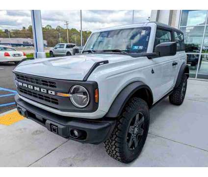 2024NewFordNewBroncoNew2 Door 4x4 is a White 2024 Ford Bronco Car for Sale in Greensburg PA