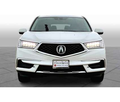 2020UsedAcuraUsedMDXUsedFWD 7-Passenger is a Silver, White 2020 Acura MDX Car for Sale in Richmond TX