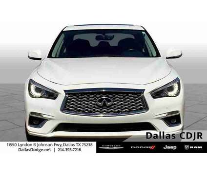 2021UsedINFINITIUsedQ50UsedAWD is a White 2021 Infiniti Q50 Car for Sale in Dallas TX