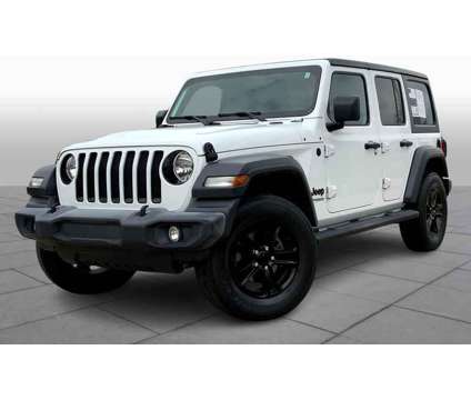 2020UsedJeepUsedWrangler UnlimitedUsed4x4 is a White 2020 Jeep Wrangler Unlimited Car for Sale in Denton TX
