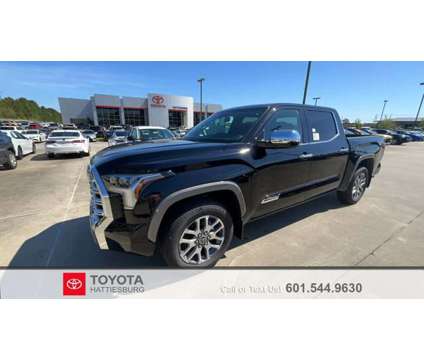 2024 Toyota Tundra 1794 Edition is a Black 2024 Toyota Tundra 1794 Trim Car for Sale in Hattiesburg MS