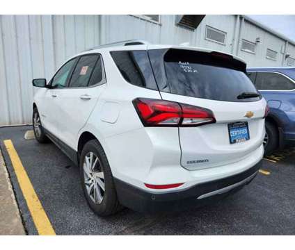 2023 Chevrolet Equinox Premier is a White 2023 Chevrolet Equinox Premier Car for Sale in Harvard IL