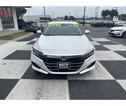 2022 Honda Accord Hybrid Touring is a Silver, White 2022 Honda Accord Hybrid Touring Hybrid in Wilmington NC