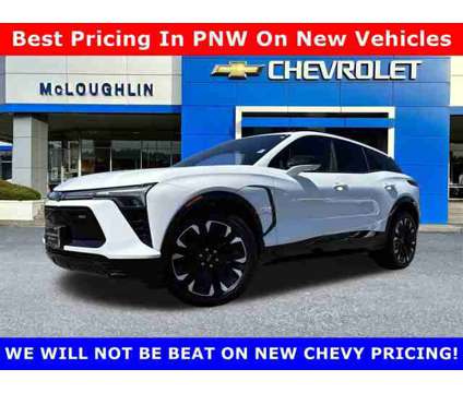 2024 Chevrolet Blazer EV eAWD RS is a White 2024 Chevrolet Blazer 2dr Car for Sale in Portland OR