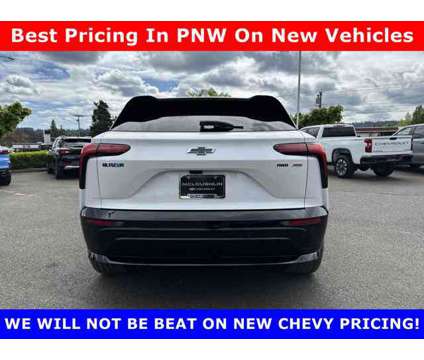 2024 Chevrolet Blazer EV eAWD RS is a White 2024 Chevrolet Blazer 4dr Car for Sale in Portland OR