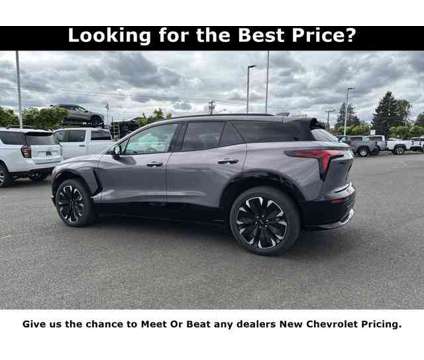 2024 Chevrolet Blazer EV eAWD RS is a Grey 2024 Chevrolet Blazer 4dr Car for Sale in Portland OR