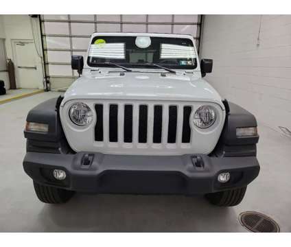 2023 Jeep Wrangler Sport S is a White 2023 Jeep Wrangler Sport Car for Sale in Wilkes Barre PA
