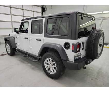 2023 Jeep Wrangler Sport S is a White 2023 Jeep Wrangler Sport Car for Sale in Wilkes Barre PA