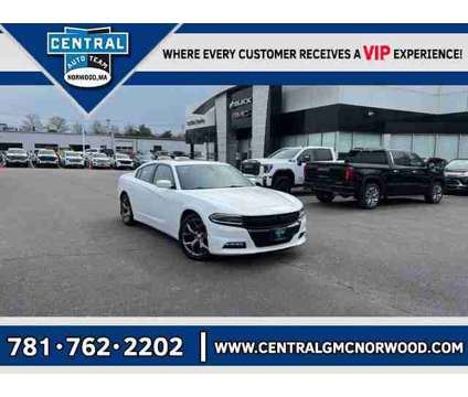 2015 Dodge Charger SXT is a White 2015 Dodge Charger SXT Car for Sale in Norwood MA