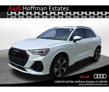 2024 Audi Q3 S line Premium Plus is a White 2024 Audi Q3 Car for Sale in Hoffman Estates IL