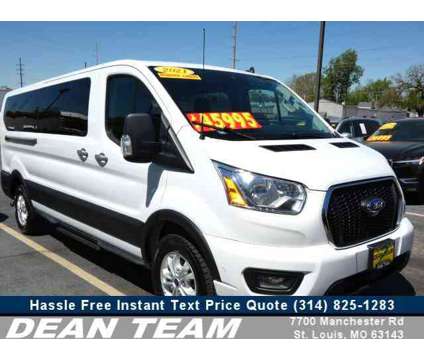 2021 Ford Transit Passenger Wagon XLT is a White 2021 Ford Transit Car for Sale in Saint Louis MO