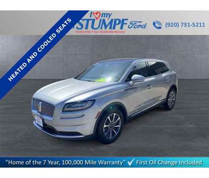 2021 Lincoln Nautilus Reserve is a Silver 2021 Car for Sale in Appleton WI