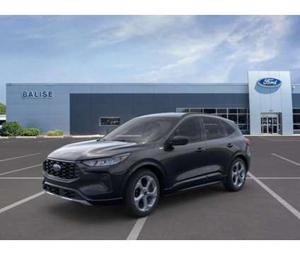 2024 Ford Escape ST-Line is a Black 2024 Ford Escape Car for Sale in Hyannis MA