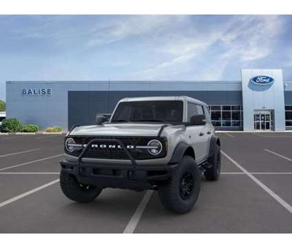 2024 Ford Bronco Wildtrak is a Grey 2024 Ford Bronco Car for Sale in Hyannis MA