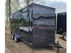 2024 United Trailers WJ 7x16 7' H V Front Enclosed Trailer w/Ramp b bo